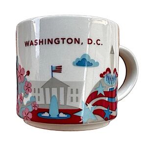 STARBUCKS Washington, D.C. “You Are Here Collection” Mug 3 1/2”x 3 3/4”